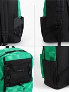 Рюкзак Квадраты, 31*17*42, отд на молнии, 6 н/карманов, зеленый - фото 809067682