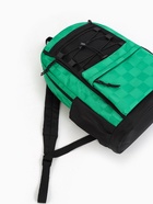 Рюкзак Квадраты, 31*17*42, отд на молнии, 6 н/карманов, зеленый - фото 809067684