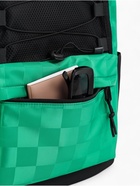 Рюкзак Квадраты, 31*17*42, отд на молнии, 6 н/карманов, зеленый - фото 809067686