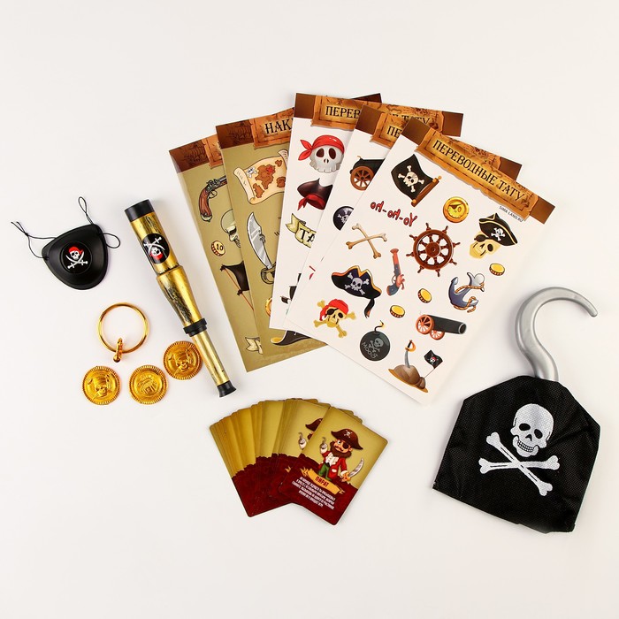Карнавальный набор "Пираты" с игрой мафия - фото 1876971257