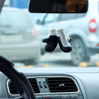 Ароматизатор подвесной, Боксёрские перчатки, зеленое яблоко, поролон - Фото 1