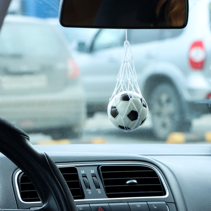 Ароматизатор подвесной, Футбольный мяч, спелая клубника - Фото 1
