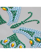 Наклейка - стразы «Бабочка», на шею, спину, 12×16 см, МИКС - Фото 11