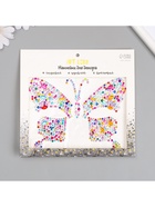 Наклейка - стразы «Бабочка», на шею, спину, 12×16 см, МИКС - Фото 6