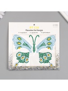 Наклейка - стразы «Бабочка», на шею, спину, 12×16 см, МИКС - Фото 7