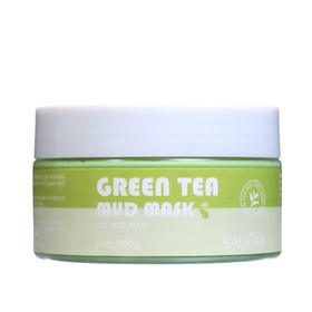 Очищающая глиняная маска для лица с зеленым чаем, 120 г