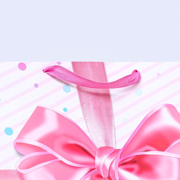 Пакет под торт "Бант" 40х40х40см 9864970