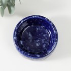 Подсвечник керамика "Белые капли" 2,5х6,5х6,5 см - фото 25514819