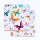 Бумага для скрапбукинга «Яркие бабочки», 30,5 х 32 см, 180 г/м² - Фото 2