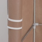 Шкаф тканевый каркасный, складной LaDо́m, 70×45×150 см, цвет бежевый - Фото 8