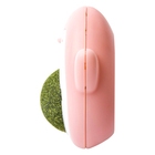 Игрушка для кошек с кошачьей мятой «Пингвин», 6 см, розовая - Фото 2