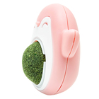 Игрушка для кошек с кошачьей мятой «Пингвин», 6 см, розовая - Фото 3