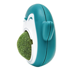 Игрушка для кошек с кошачьей мятой «Пингвин», 6 см, бирюзовая - Фото 4