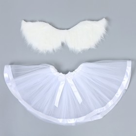 Карнавальный набор "Ангел" 5-7 лет, 2 предмета: юбка с х/б подкадом, крылья