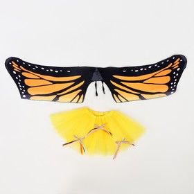 Карнавальный набор "Бабочка" 5-7 лет, 2 предмета: юбка с х/б подкладом, крылья