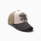 Кепка мужская MINAKU "Motorcycler", цвет хаки, размер 56-58 9855595