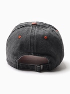 Кепка мужская MINAKU, цвет черный/коралловый, р-р 56-58 - фото 24637871