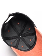 Кепка мужская MINAKU, размер 56-58, чёрная/коралловая - Фото 6