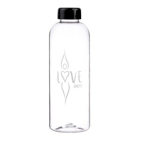 Бутылка для воды "Love йога", 1 л
