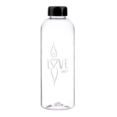 Бутылка для воды, 1 л, "Love йога"