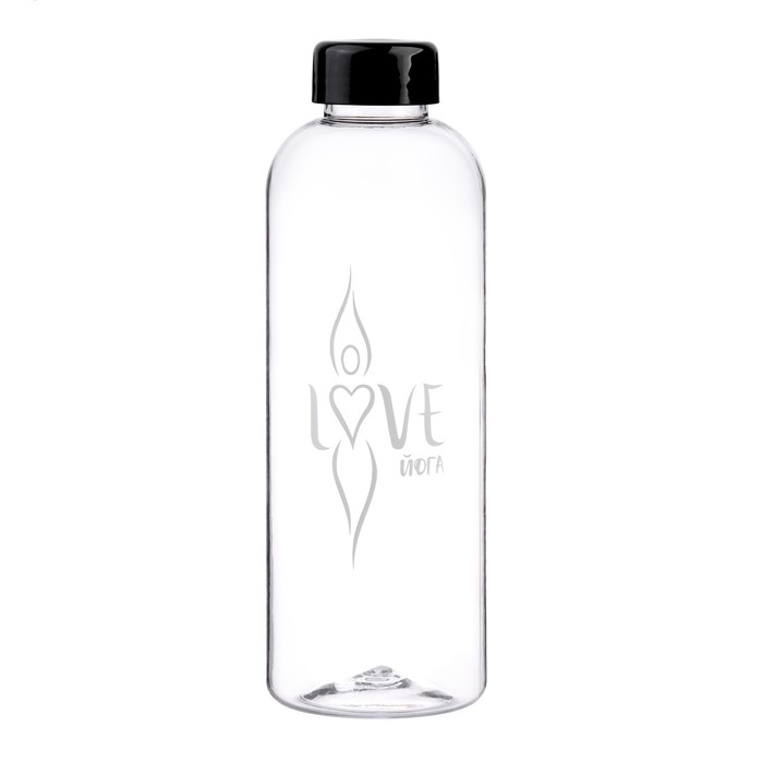 Бутылка для воды, 1 л, "Love йога" - Фото 1