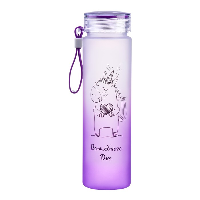 Бутылка для воды пластиковая «Волшебного дня», 460 мл - Фото 1