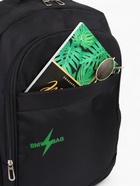 Рюкзак молодёжный на молниях, 4 кармана, размер 35×18×50 см, чёрный - Фото 4