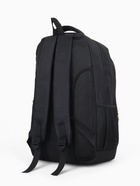 Рюкзак молодёжный на молниях, 4 кармана, 35×18×50 см, чёрный - Фото 6