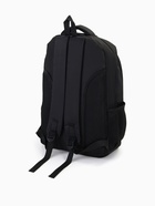 Рюкзак молодёжный на молниях, с принтом, 4 кармана, с принтом, 35×18×50 см, чёрный - Фото 7