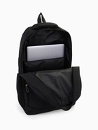 Рюкзак молодёжный на молниях, с принтом, 4 кармана, с принтом, 35×18×50 см, чёрный - Фото 2