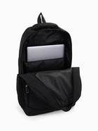 Рюкзак молодёжный на молниях, с принтом, 4 кармана, с принтом, размер 35×18×50 см, чёрный - Фото 2