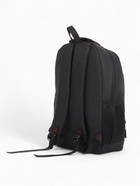 Рюкзак молодёжный на молниях, 4 кармана, 35×16×50 см, чёрный - Фото 4