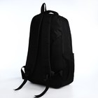 Рюкзак молодёжный из текстиля на молнии, 4 кармана, цвет чёрный/красный - Фото 2