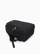 Рюкзак молодёжный на молниях, 2 отдела, 4 кармана, размер 30×15×47 см, чёрный/синий - Фото 5