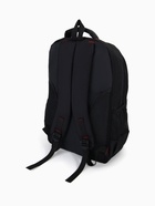 Рюкзак молодёжный на молниях, 2 отдела, 4 кармана, размер 30×15×47 см, чёрный/синий - Фото 6