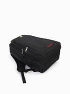 Рюкзак молодёжный, 2 отдела на молнии, 4 кармана, 37×17×54 см, чёрный - Фото 6