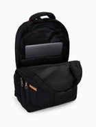 Рюкзак молодёжный, со светоотражающими элементами, 2 отдела на молнии, 4 кармана, 37×17×54 см, чёрный - Фото 2