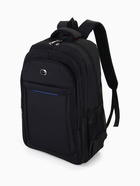 Рюкзак молодёжный, 2 отделения, 4 кармана, 37×17×54 см, чёрный - Фото 9