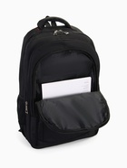 Рюкзак молодёжный, 2 отделения, 4 кармана, 37×17×54 см, чёрный - Фото 5