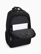 Рюкзак молодёжный, 2 отделения, 4 кармана, 37×17×54 см, чёрный - Фото 4