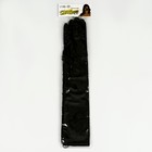 Карнавальный аксессуар-перчатки с бахромой, цвет чёрный - Фото 6