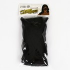 Карнавальный аксессуар-перчатки прозрачные, цвет чёрный - Фото 5