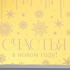Коробка для кондитерских изделий с PVC крышкой «Счастья в новом году!», 15 х 15 х 3 см - Фото 6