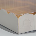 Коробка для кондитерских изделий с PVC крышкой «Счастья в новом году!», 15 х 15 х 3 см - Фото 7