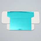 Коробка для макарун, кондитерская упаковка «Бирюзовая», 18 х 10.5 х 5.5 см (комплект 4 шт) - фото 23548274