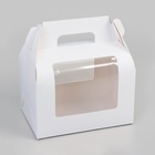 Коробка под рулет, белая 16.5×11×10 см - Фото 2