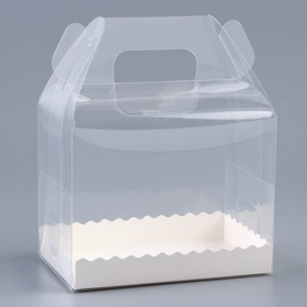 Коробка под рулет, белая 13×8×10 см