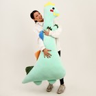 Мягкая игрушка «Динозавр», 140 см, цвет зелёный - Фото 3