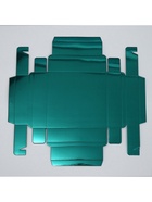 Коробка для конфет, кондитерская упаковка, 9 ячеек, «Изумрудная», 14.7?14.7?3.5 см (комплект 5 шт) - фото 24552712