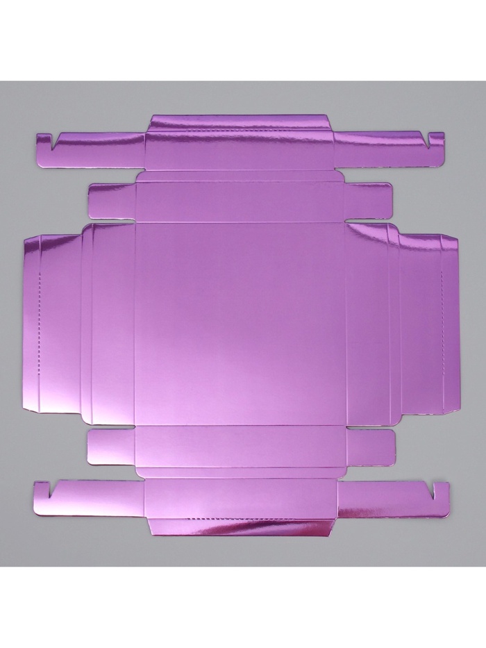 Коробка для конфет «Фиалка», 18.9 х 18.9 х 3.8 см 9896401